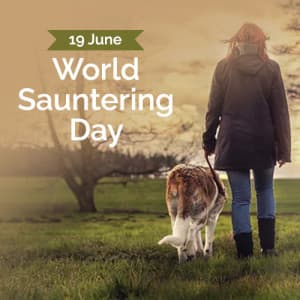 World Sauntering Day