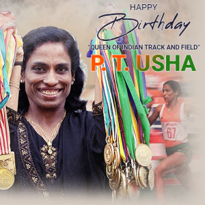 P. T. Usha Birthday