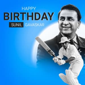 Sunil Gavaskar Birthday