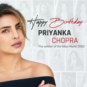 Priyanka Chopra Birthday