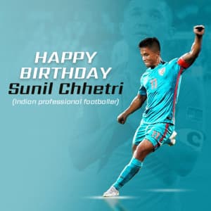 Sunil Chhetri Birthday