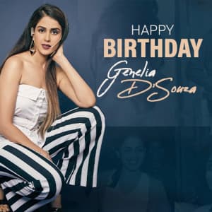 Genelia D'souza Birthday