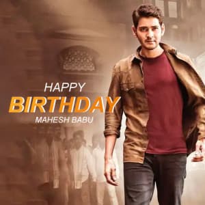 Mahesh Babu Birthday