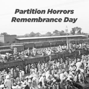 Partition Horrors Remembrance Day