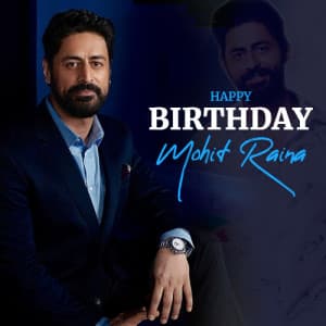 Mohit Raina Birthday