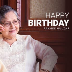 Rakhee Gulzar Birthday