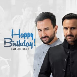 Saif Ali Khan Birthday