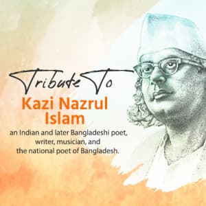 Kazi Nazrul Islam Punyatithi