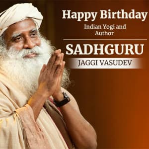 Jaggi Vasudev Birthday