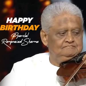 Pyarelal Ramprasad Sharma Birthday