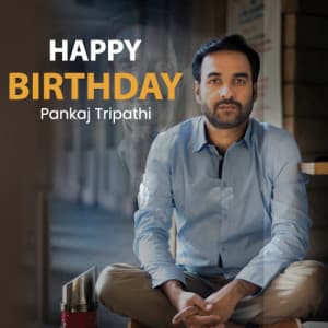 Pankaj Tripathi Birthday