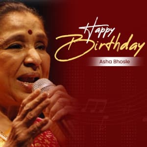 Asha Bhosle Birthday