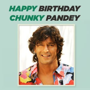 Chunky Pandey Birthday
