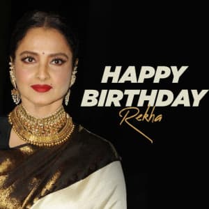 Rekha Birthday