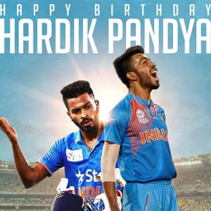 Hardik Pandya Birthday