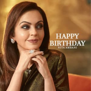 Nita Ambani Birthday