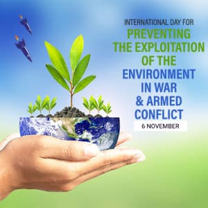 International Day for Saving Environment in War