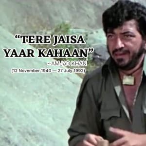 Amjad Khan Jayanti