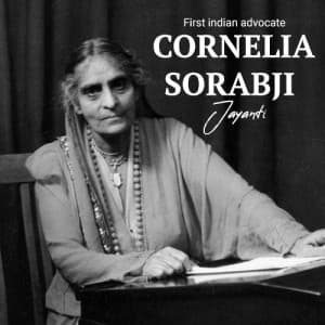 Cornelia Sorabji Jayanti