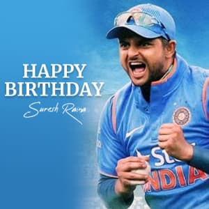 Suresh Raina Birthday