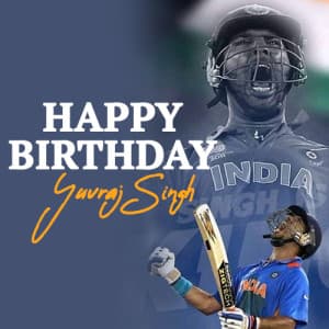 Yuvraj Singh Birthday