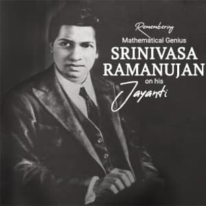 Srinivasa Ramanujan Jayanti