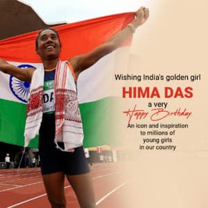 Hima Das Birthday