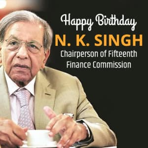 N. K. Singh Birthday