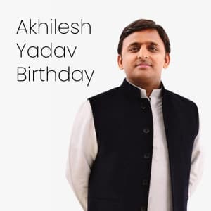 Akhilesh Yadav Birthday