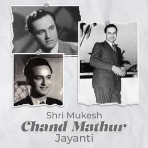 Shri Mukesh Chand Mathur Jayanti