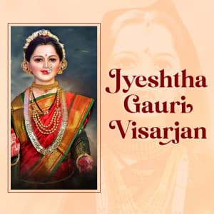 Jyeshtha Gauri Visarjan