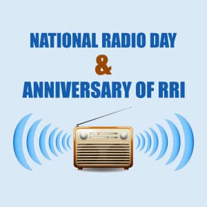 National Radio Day / Anniversary of RRI (indonesia)