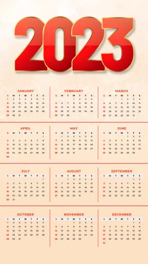 Calendar 2023 (Story)
