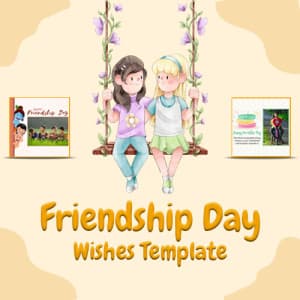 Friendship Day Wishes Template