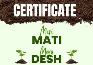 Certificate (Meri Maati Mera Desh) templates