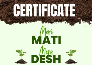 Certificate (Meri Maati Mera Desh)