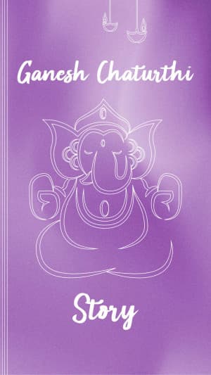 Ganesh Chaturthi Story templates