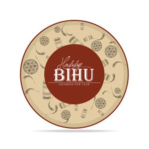 Magh Bihu Food templates