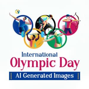 World Olympic Day - AI Generated