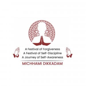 Micchami Dukkadam marketing poster