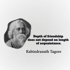 Rabindranath Tagore banner