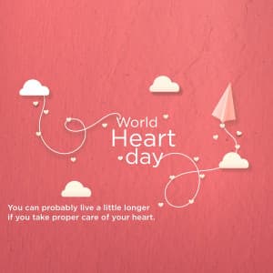 World Heart Day ad post