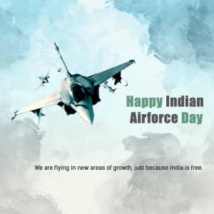 Indian Air Force Day graphic