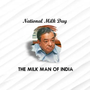 National Milk Day advertisement banner