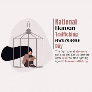 National Human Trafficking Awareness Day greeting image