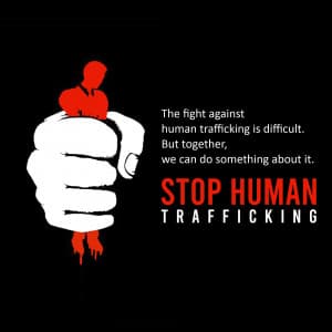 National Human Trafficking Awareness Day event advertisement