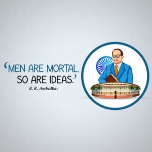 B.R Ambedkar Instagram banner