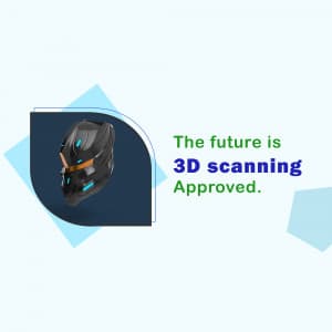 3D Scanning business flyer
