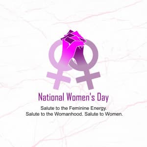 National Women's Day graphic