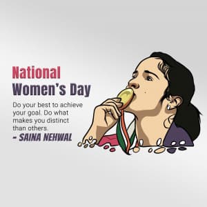 National Women's Day illustration